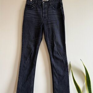 Reformation Black Denim Jeans